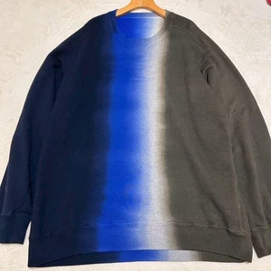 Sudadera Sacai 23AW Tie-Dye Gradiente Talla 4 L Azul Beige Diseñador Japonés - Imagen 1 de 10