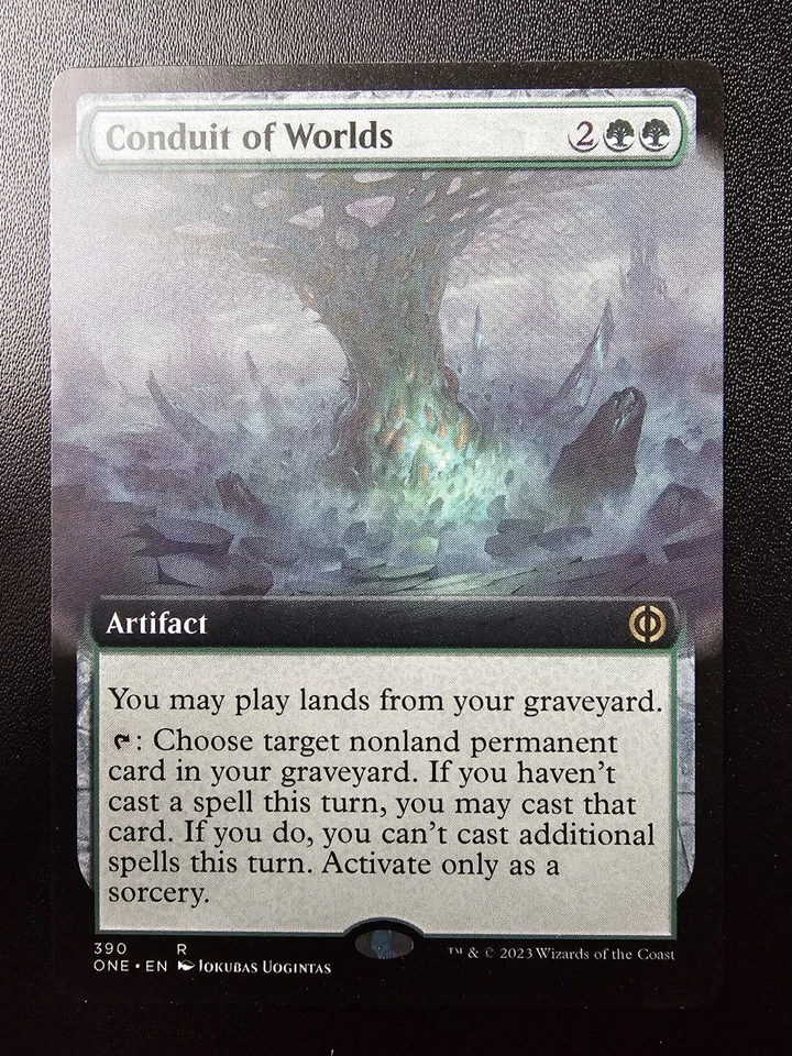 Conduit of Worlds (Extended Art) Phyrexia: All Will Be One Regular - Image 1 of 1