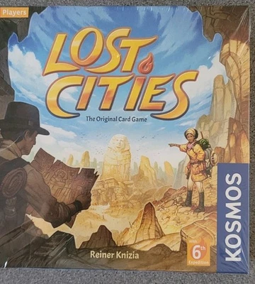 Lost Cities The Original Card Game Reiner Knizia Kosmos Complete - Image 1 of 4