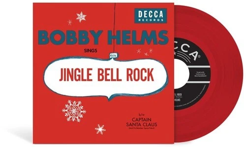 Bobby Helms - Jingle Bell Rock [New 7" Vinyl] Colored Vinyl, Ltd Ed, Red Foto 1 de 1