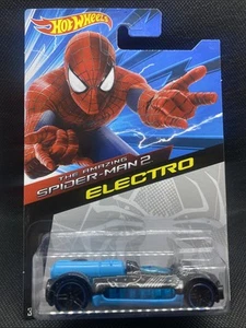 Hot Wheels 2014 Amazing Spider-Man 2 Diecast Car - Electro 1:64 - Picture 1 of 4