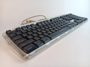 Apple Pro Silver/Black/Clear USB Keyboard M7803 MAC, Wired, 2000 - Picture 1 of 8