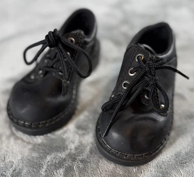 Zapatos Circo Niño Pequeño Talla 5.5 Negro Oxford Con Cordones Suela Judson Imitación Cuero Foto 1 de 4