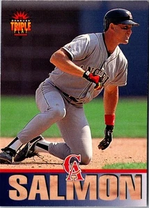 1994 Triple Play Tim Salmon #19 California Angels Baseball Card - Picture 1 of 2