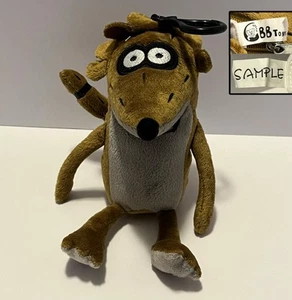 PROTOTIPO Regular Show Rigby Juguete de Peluche MUESTRA Cartoon Network 7” Mini Clip 2013 - Imagen 1 de 16