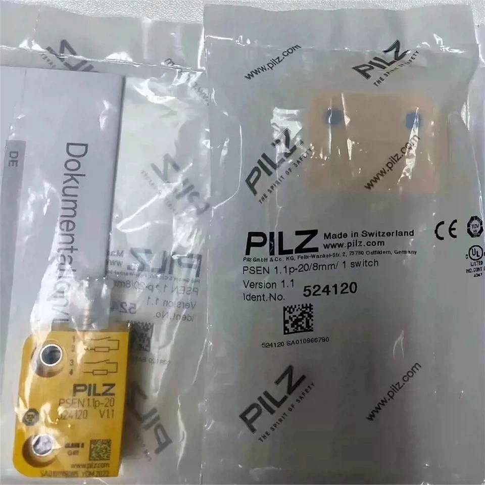 1PC New 524120 (PSEN 1.1P-20 524120) For Pilz PSEN 1.1p-20/8mm/1 switch - Image 1 of 1