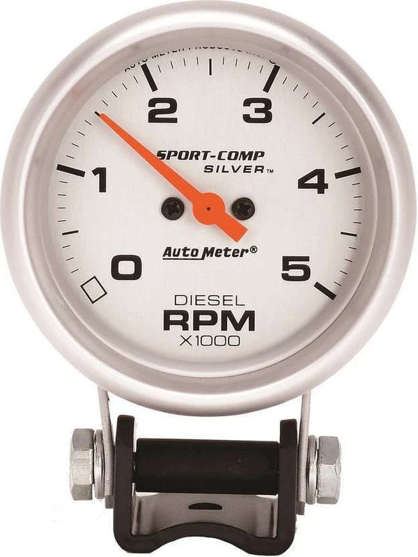 Auto Meter 2-5/8 Pedestal Tachometer, 0-5,000 RPM, Ultra-Lite (3788) - Image 1 of 4