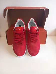 Camper Red Trainers New in Box Size UK6 EU39 Pelotas XLF Leather, Suede& Textile - Picture 1 of 7