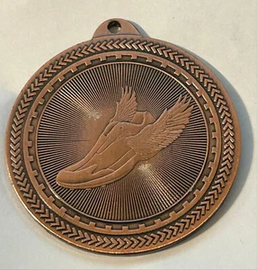 2" TRACK MEDALS ~ Team Sport Award Trophy BL218~BRONZE~LOT OF 5~FREE SHIP - Picture 1 of 2