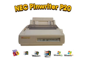 Stampante ad aghi Vintage - NEC Pinwriter P20 - Interfaccia parallela Centronics - Photo 1/9