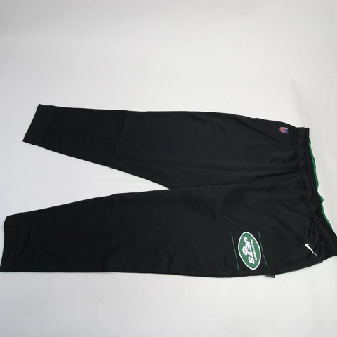 New York Jets Nike NFL On Field Apparel Dri-Fit Athletic Pants Men's Black New Cover