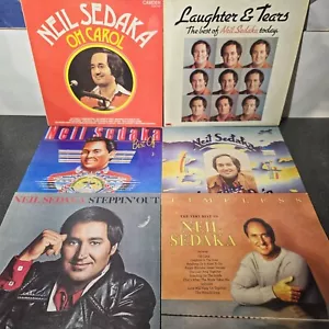 Neil Sedaka x6 – Laughter In The Rain, The Hungry Years, Best Of – 12" VINYL LP - Foto 1 di 11