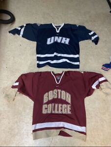 xl boston college/ unh hockey jerseys 