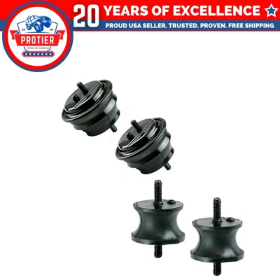 Juego de 4 piezas de montaje de motor y transmisión para BMW 525i/ 97-00 528i/ 01-03 530i 01-03 Foto 1 de 3