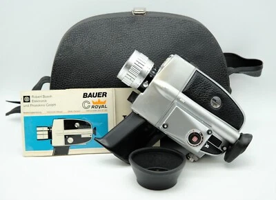 Bauer C Royal Filmkamera Super 8 Trick-Set  mit Schneider Kreuznach Objekt #45K4 - Bild 1 von 4