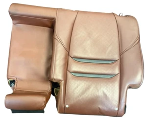 2016-2023 MAZDA CX-9 REAR 2ND ROW LEFT DRIVER SIDE UPPER SEAT COVER BROWN OEM - Picture 1 of 9