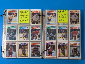 1988-89 O-PEE-CHEE Hockey Complete Set OPC - ROOKIES Of  Hull, Shanahan, Turgeon - Bild 1 von 8