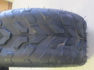 16x8-7 Rear Front ATV Go Kart Knobby Tubeless Tire 16/8-7 50 70 90 110 100cc - Picture 1 of 5