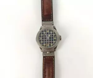 OROLOGIO MILITARE WINTEX AZIMUT IN ACCIAIO BRUNITO CON BUSSOLA VINTAGE - Picture 1 of 18
