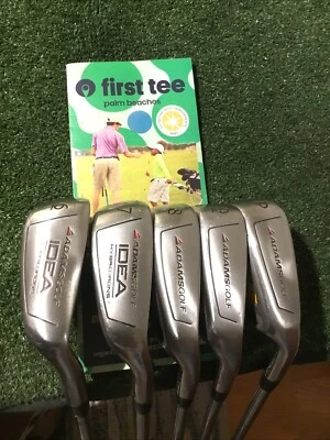 Adams Idea A5OS Irons Set (6-PW) Regular Steel Shafts (+.3/4”) *VGC* - Image 1 of 4