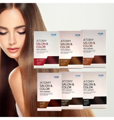 ATOMY Salon & Color tintura autocapelli cura dei capelli styling marrone rosa... - Immagine 1 di 4