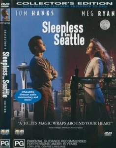 Sleepless in Seattle DVD Comedy (2000) Tom Hanks Quality Guaranteed - Picture 1 of 10