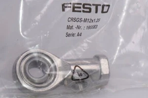 FESTO CRSGS-M12X1,25 195583 Testa snodata IMBALLO ORIGINALE, NUOVO - Foto 1 di 1