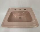 Vintage American Standard Bathroom Sink Peach / Pink New Old Stock 20 X 18