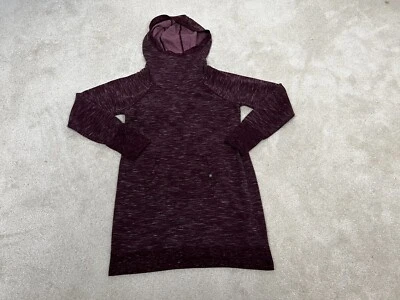 Gaiam Hoodie Womens Small Maroon Long Cowl Neck Work Out Gym Fitness Ladies - Изображение 1 из 4