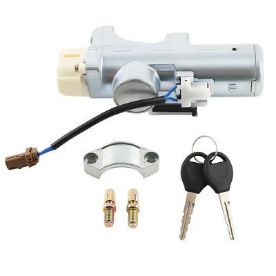 Cilindro de bloqueo de interruptor con 2 llaves apto para Nissan Sentra 2000-2006 D8700-6J326 Foto 1 de 4