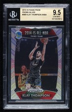 2015-16 Panini Prizm All-NBA Team Silver Klay Thompson #388 BGS 9.5 GEM MINT