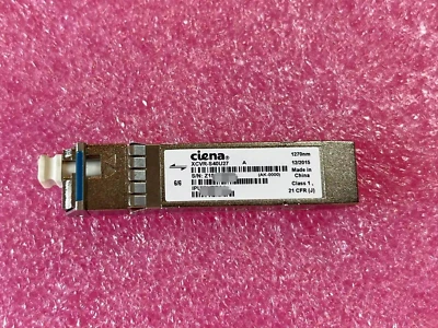 Ciena  XCVR-S40U27  SFP+ 10GBE Bidi 40km 1270nm SMF - Image 1 of 2