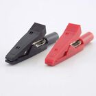 1/10X Insulated Crocodile Alligator Clip Test Vehicle Battery Cable Wire Clamp