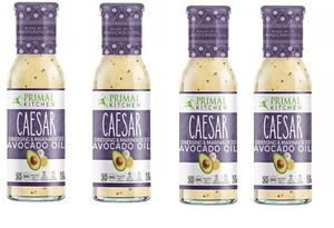 Aderezo y adobo Primal Kitchen Caesar 8 fl oz X 4 botellas - Imagen 1 de 5