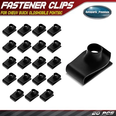 20Pcs Phosphate Extruded U-Nut 5/16"-18 Screw for Chevy Buick Oldsmobile Pontiac - Image 1 of 4