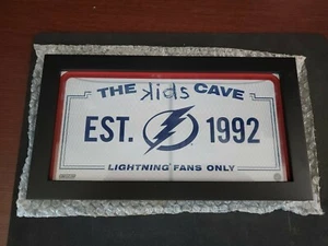 Steiner Sports NHL Insegna Grotta Bambini Tampa Bay Lightning 6x12 - Foto 1 di 2