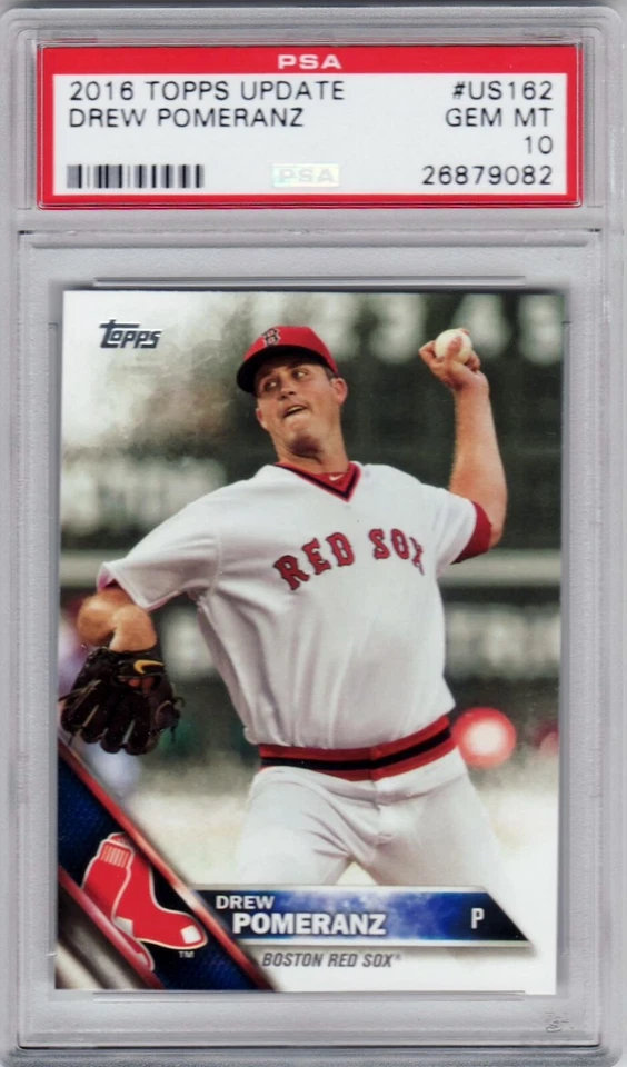 2016 Topps Update Baseball - Drew Pomeranz - PSA 10 - #US162 - RED SOX! Foto 1 de 1