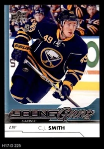 2017 Upper Deck #225 C.J. Smith Young Guns Sabres RC 8 - NM/MT - Picture 1 of 2