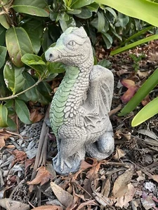 Dragon Animal Concrete Cement Garden Statue Ornament Australian Made 28cm high - Picture 1 of 7
