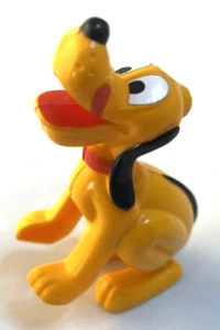 Juguete de cuerda vintage Tomy plástico Disney Plutón perro 3" de alto sin saltar - Imagen 1 de 6