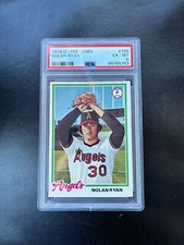 1978 O-PEE-CHEE #105 PSA 6 NOLAN RYAN HOF CAL ANGELS—QUALITY EXAMPLE💥*** (wph)