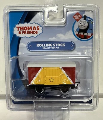 Bachmann HO Scale Thomas & Friends Funfair Red 12 Ton Box Van #77414 - Image 1 of 4