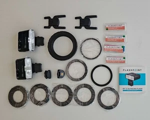 Flashpoint MF12 Macro Flash 2-Light Kit #FP-LF-RFMF12-K2 - Picture 1 of 3