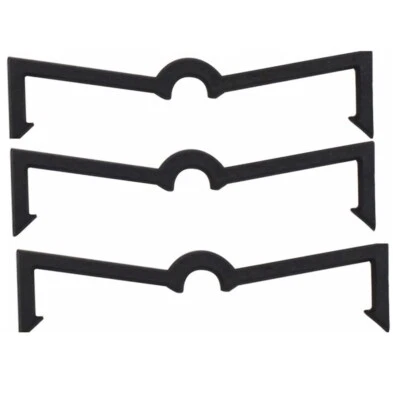 100 ganchos de clavija de plástico negro fijador de bloqueo clavija tablero gancho tablero de clavijas pantalla N775 Foto 1 de 4