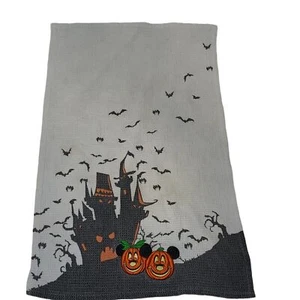 Disney Parks Halloween Mickey & Minnie Mouse Spukhaus Küche Geschirrtuch - Bild 1 von 5