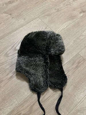 Vintage Hype Trapper Hat Fur Fuzzy Y2K USA Ushanka Mohair Glamour Men’s Women’s - Image 1 of 4
