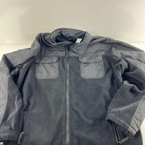 Snozu Herren Winter Ski Schnee Jacke Größe L Schwarz Full Zip Wander Mantel - Bild 1 von 10