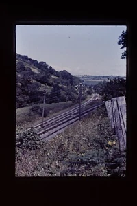 British Rail Pencader Newcastle Railway 1963 extensión más pequeña ref 806 - Imagen 1 de 1