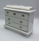 dolls house nursery Changing Station Chest Of Drawers Nursery  1/12th Scale (f)