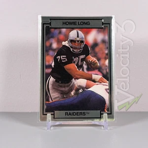 Tarjeta de la NFL 1990 llena de acción: Howie Long #129 | Oakland Raiders - DE - Imagen 1 de 4